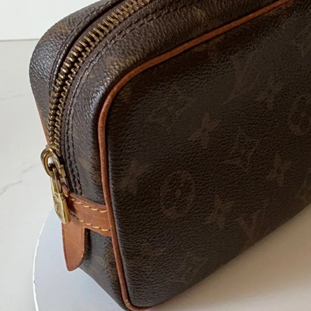 Authentic Louis Vuitton Monogram Pochette Marley Bandouliere Bag - Picture 6 of 13